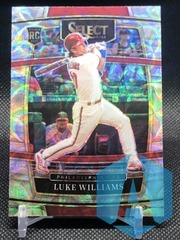 2022 Panini Select RC Scope PRIZM #8 LUKE WILLIAMS Rookie Phillies